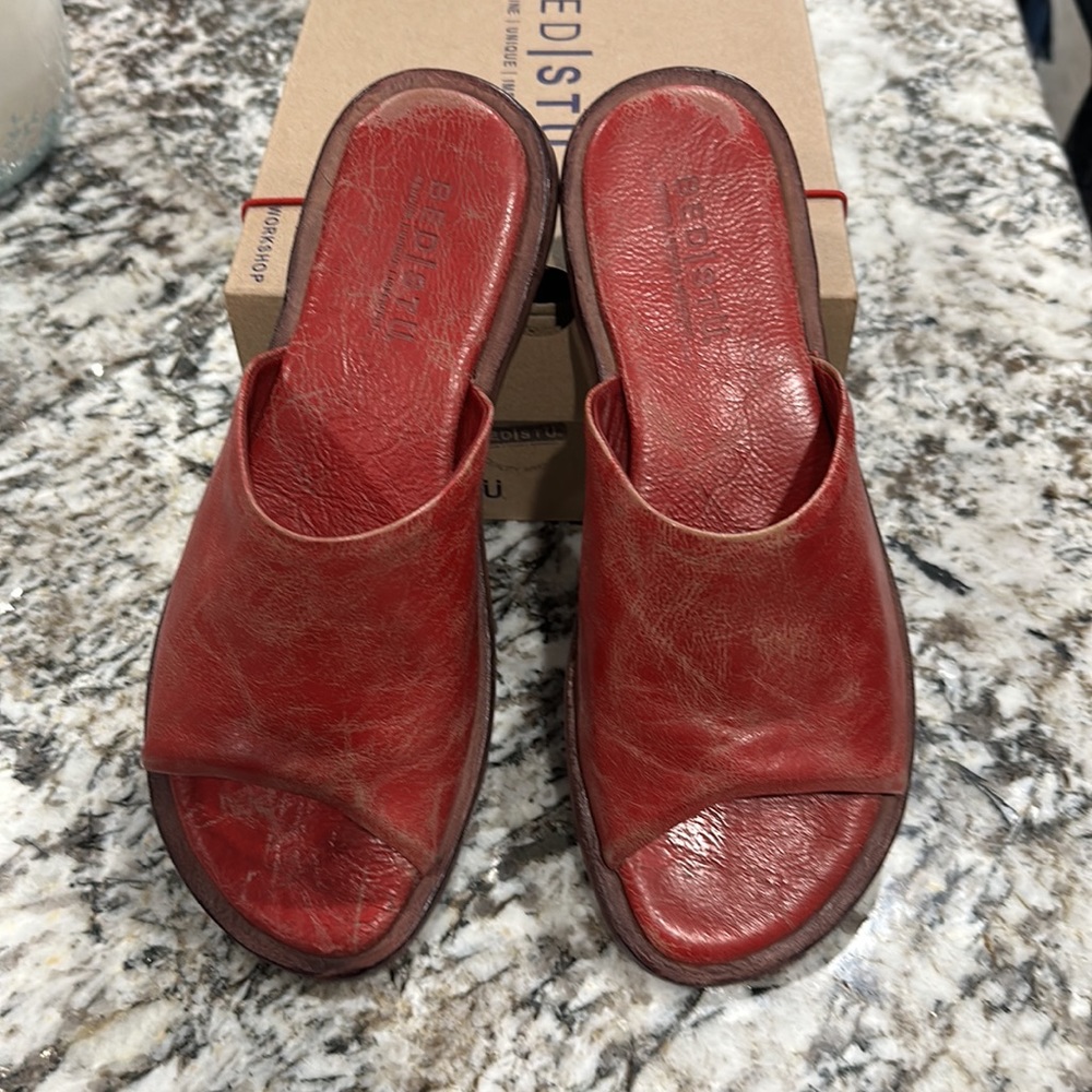 Bed Stu Leather Slide Sandals - Kate - Picture 4 of 10
